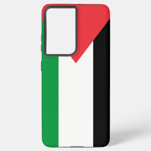 Samsung Galaxy S21 Plus Fallflagge für Palästina Hülle