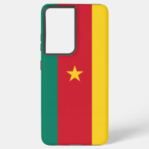 Samsung Galaxy S21 Plus Fallflagge Kamerun Hülle
