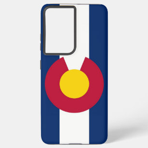 Samsung Galaxy S21 Plus Fallflagge von Colorado Hülle