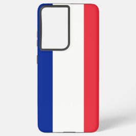 Samsung Galaxy S21 Plus Fallflagge von Frankreich Hülle