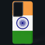 Samsung Galaxy S21 Plus Fallflagge von Indien Samsung Galaxy Hülle<br><div class="desc">Mit unserem exklusiven Cover mit der indischen Flagge können Sie Ihre Samsung Galaxy S21 Plus mit einer Touch indischen Stolzes ergänzen! Dieses Stück wurde mit viel Liebe zum Detail gestaltet und feiert das indische Erbe und den kulturellen Reichtum. Das Design zeigt stolz das ikonische Dreifarbenmuster von Safran, Weiß und Grün,...</div>