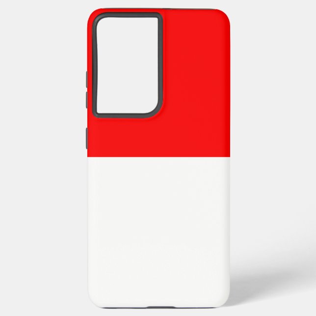 Samsung Galaxy S21 Plus Fallflagge von Indonesien Hülle (Rückseite)