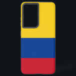 Samsung Galaxy S21 Plus Fallflagge von Kolumbien Samsung Galaxy Hülle<br><div class="desc">Genießen Sie die Samsung Galaxy S21 Plus mit unserem exklusiven Handy-Cover unter kolumbianischer Flagge! Mit viel Liebe zum Detail gestaltet, präsentiert dieses Handy stolz das lebendige Design der kolumbianischen Fahne. Die Fahne besteht aus drei horizontalen Streifen - Gelb, Blau und Rot - wobei der gelbe Streifen die Hälfte der Fahne...</div>