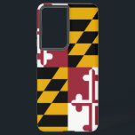 Samsung Galaxy S21 Plus Fallflagge von Maryland Hülle<br><div class="desc">Mit dem exklusiven Handy-Cover mit der Staatsflagge verwandeln Sie Ihre Samsung Galaxy S21 Plus in eine Feier von Marylands Stolz! Mit viel Liebe zum Detail gestaltet, präsentiert dieses Cover stolz die markanten Elemente der Maryland-Fahne. Es zeichnet sich durch ein einzigartiges Design von abwechselnden Quadranten aus Schwarz und Gold mit einer...</div>