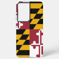 Samsung Galaxy S21 Plus Fallflagge von Maryland