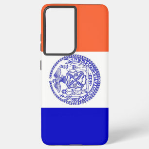 Samsung Galaxy S21 Plus Fallflagge von New York Ci Hülle