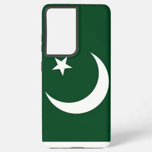 Samsung Galaxy S21 Plus Fallflagge von Pakistan Hülle