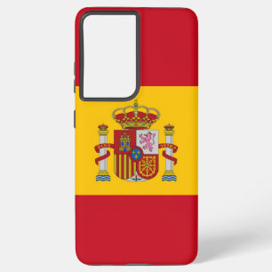 Samsung Galaxy S21 Plus Fallflagge von Spanien Hülle
