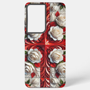 Samsung Galaxy S21 Ultra Case - Englische Rose Hülle