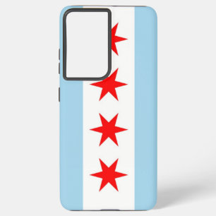 Samsung Galaxy S21 Ultra Case Flag von Chicago Hülle