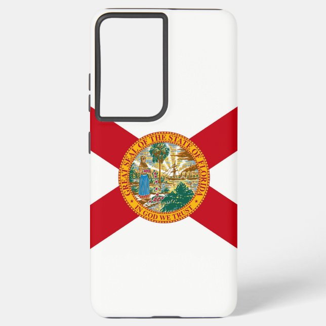 Samsung Galaxy S21 Ultra Case Flag von Florida Hülle (Rückseite)