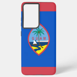 Samsung Galaxy S21 Ultra Case Flag von Guam Hülle