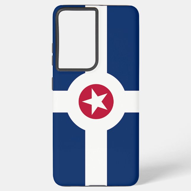 Samsung Galaxy S21 Ultra Case Flag von Indianapoli Hülle (Rückseite)
