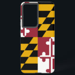 Samsung Galaxy S21 Ultra Case Flag von Maryland Hülle<br><div class="desc">Mit dem Samsung SGH-X500 und dem neuen Sony Ericsson Z800i präsentiert sich das Samsung SGH-E21 Ultra in einem eleganten und eleganten Design. Mit viel Liebe zum Detail gestaltet, präsentiert dieses Cover stolz die markanten Elemente der Maryland-Fahne. Es zeichnet sich durch ein einzigartiges Design von abwechselnden Quadranten aus Schwarz und Gold...</div>