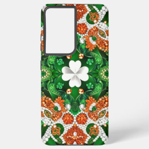 Samsung Galaxy S21 Ultra Case Irish Colors Hülle