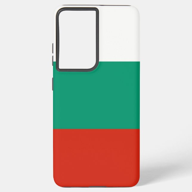 Samsung Galaxy S21 Ultra Case mit bulgarischer Fla Hülle (Rückseite)