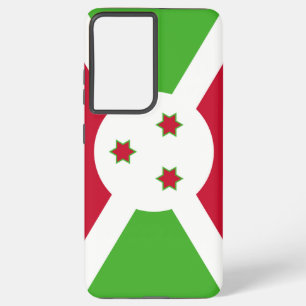 Samsung Galaxy S21 Ultra Case mit Burundi-Flagge Hülle