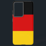 Samsung Galaxy S21 Ultra Case mit deutscher Flagge Samsung Galaxy Hülle<br><div class="desc">Mit unserem exklusiven Cover unter der Flagge Deutschlands verwandeln Sie Ihre Samsung Galaxy S21 Ultra in ein Symbol des deutschen Stolzes! Mit viel Liebe zum Detail gestaltet, präsentiert dieses Cover stolz das ikonische Design der deutschen Fahne. Die Flagge zeichnet sich durch drei horizontale Streifen aus Schwarz, Rot und Gold aus,...</div>