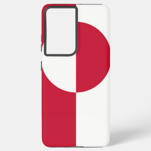 Samsung Galaxy S21 Ultra Case mit grönländischer F Hülle