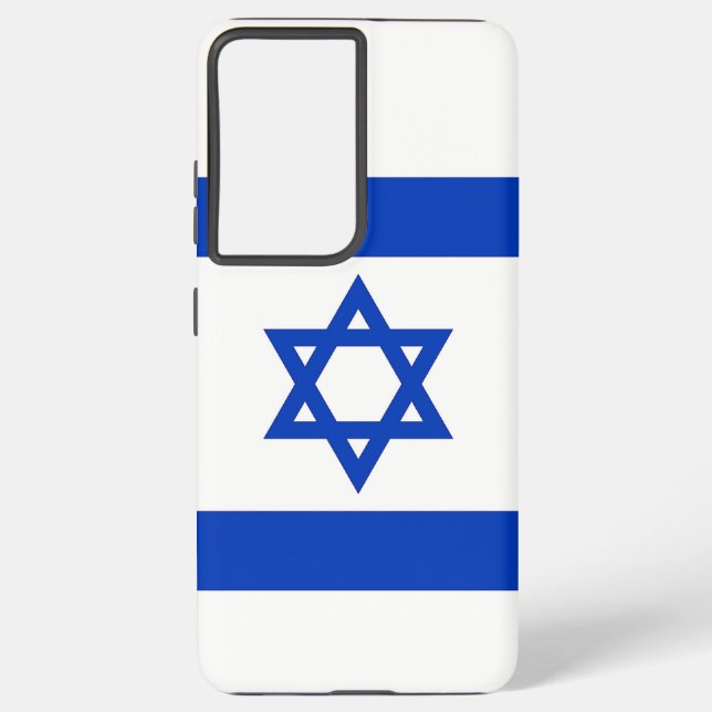 Samsung Galaxy S21 Ultra Case mit israelischer Fla Hülle (Rückseite)