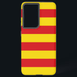 Samsung Galaxy S21 Ultra Case mit Katalonienflagge Hülle<br><div class="desc">Mit der exklusiven Samsung Galaxy S21 Ultra, die die Flagge Kataloniens trägt, können Sie Ihren Alltag mit einer Touch katalanischen Stolzes erleben! Dieser Handy-Fall ist mehr als nur ein funktionaler Gegenstand, er ist eine Feier des katalanischen Kulturerbes und des kulturellen Stolzes. Das lebendige Design zeigt deutlich die ikonische katalanische Flagge,...</div>