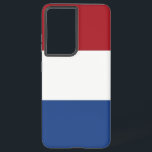 Samsung Galaxy S21 Ultra Case Niederlande Flagge Hülle<br><div class="desc">Die Samsung S21 Ultra-Cover mit der niederländischen Flagge, die den Schutz mit der Feier des holländischen Erbes verbinden soll. Dieses Cover wurde mit viel Liebe zum Detail gestaltet und zeigt stolz die ikonische Trifarbe Rot, Weiß und Blau, die die Geschichte, Kultur und nationale Identität der Niederlande symbolisiert. Egal, ob Sie...</div>