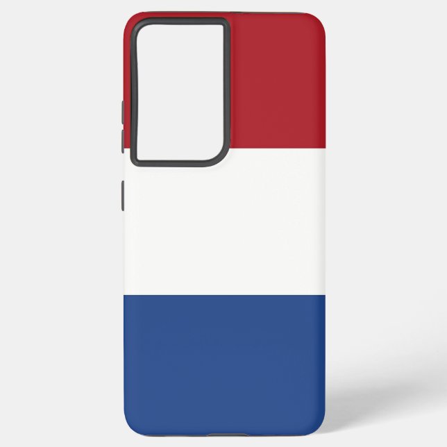 Samsung Galaxy S21 Ultra Case Niederlande Flagge Hülle (Rückseite)