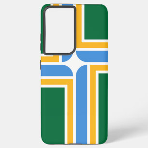 Samsung Galaxy S21 Ultra Case Portland Flag Hülle