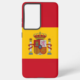 Samsung Galaxy S21 Ultra Case Spanien Flagge Samsung Galaxy Hülle