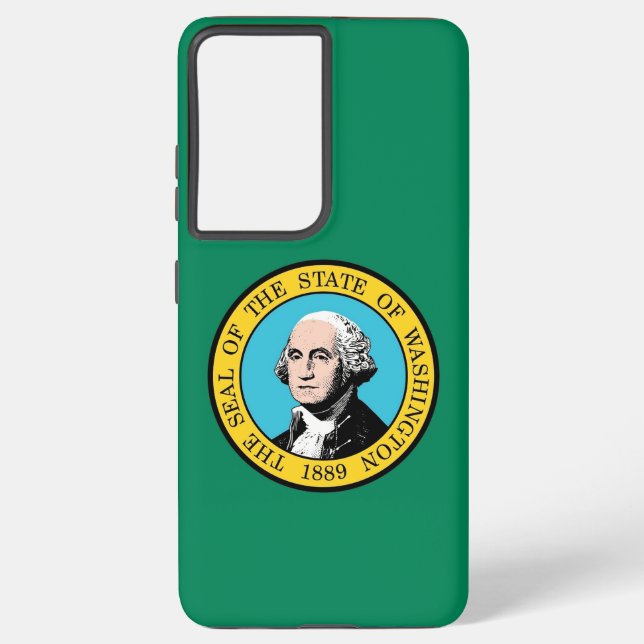 Samsung Galaxy S21 Ultra Case Washington Staat Hülle (Rückseite)