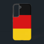 Samsung Galaxy S22 Case Flag Deutschland Samsung Galaxy Hülle<br><div class="desc">Mit unserem exklusiven Cover unter der Flagge Deutschlands verwandeln Sie Ihre Samsung Galaxy S22 in ein Symbol des deutschen Stolzes! Mit viel Liebe zum Detail gestaltet, präsentiert dieses Cover stolz das ikonische Design der deutschen Fahne. Die Flagge zeichnet sich durch drei horizontale Streifen aus Schwarz, Rot und Gold aus, die...</div>