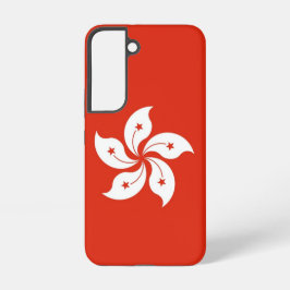 Samsung Galaxy S22 Case Flag Hongkong Samsung Galaxy Hülle