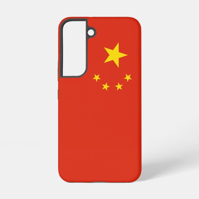 Samsung Galaxy S22 Case Flag of China Hülle (Rückseite)