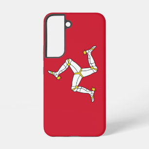 Samsung Galaxy S22 Case Flag of Isle of Man Samsung Galaxy Hülle