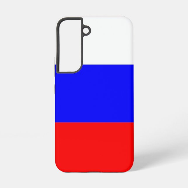 Samsung Galaxy S22 Case Flag Russland Hülle (Rückseite)