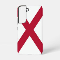 Samsung Galaxy S22 Case Flag von Alabama, USA