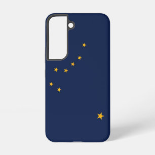 Samsung Galaxy S22 Case Flag von Alaska, USA Hülle