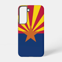 Samsung Galaxy S22 Case Flag von Arizona, USA Hülle