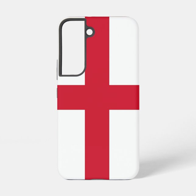 Samsung Galaxy S22 Case Flag von England Hülle (Rückseite)