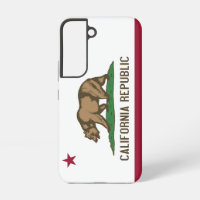 Samsung Galaxy S22 Case Flag von Kalifornien