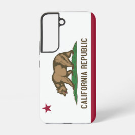 Samsung Galaxy S22 Case Flag von Kalifornien Samsung Galaxy Hülle
