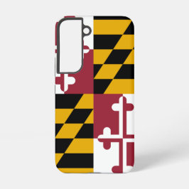 Samsung Galaxy S22 Case Flag von Maryland Samsung Galaxy Hülle