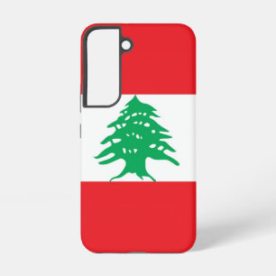 Samsung Galaxy S22 Fallflagge des Libanon Hülle