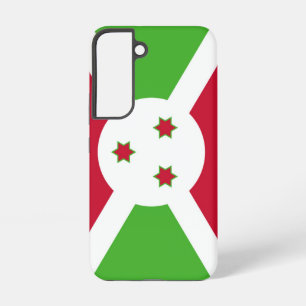 Samsung Galaxy S22 Fallflagge von Burundi Hülle