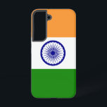 Samsung Galaxy S22 Fallflagge von Indien Hülle<br><div class="desc">Mit unserem exklusiven Cover unter der Flagge Indiens können Sie Ihre Samsung Galaxy S22 mit indischem Stolz genießen! Dieses Stück wurde mit viel Liebe zum Detail gestaltet und feiert das indische Erbe und den kulturellen Reichtum. Das Design zeigt stolz das ikonische Dreifarbenmuster von Safran, Weiß und Grün, wobei der Ashoka...</div>