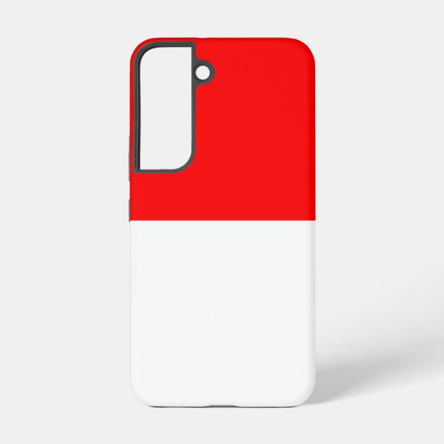 Samsung Galaxy S22 Fallflagge von Indonesien Hülle (Rückseite)