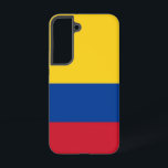 Samsung Galaxy S22 Fallflagge von Kolumbien Hülle<br><div class="desc">Umgestalten Sie Ihre Samsung Galaxy S22 mit unserem exklusiven Handy-Cover mit der Flagge Kolumbiens! Mit viel Liebe zum Detail gestaltet, präsentiert dieses Handy stolz das lebendige Design der kolumbianischen Fahne. Die Fahne besteht aus drei horizontalen Streifen - Gelb, Blau und Rot - wobei der gelbe Streifen die Hälfte der Fahne...</div>