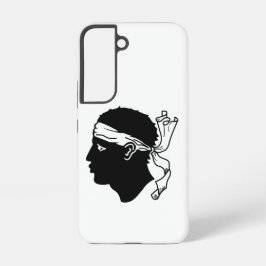 Samsung Galaxy S22 Fallflagge von Korsika Samsung Galaxy Hülle