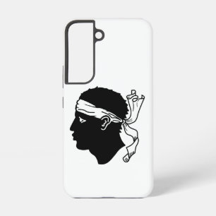 Samsung Galaxy S22 Fallflagge von Korsika Samsung Galaxy Hülle