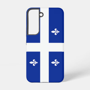 Samsung Galaxy S22 Fallflagge von Quebec Hülle